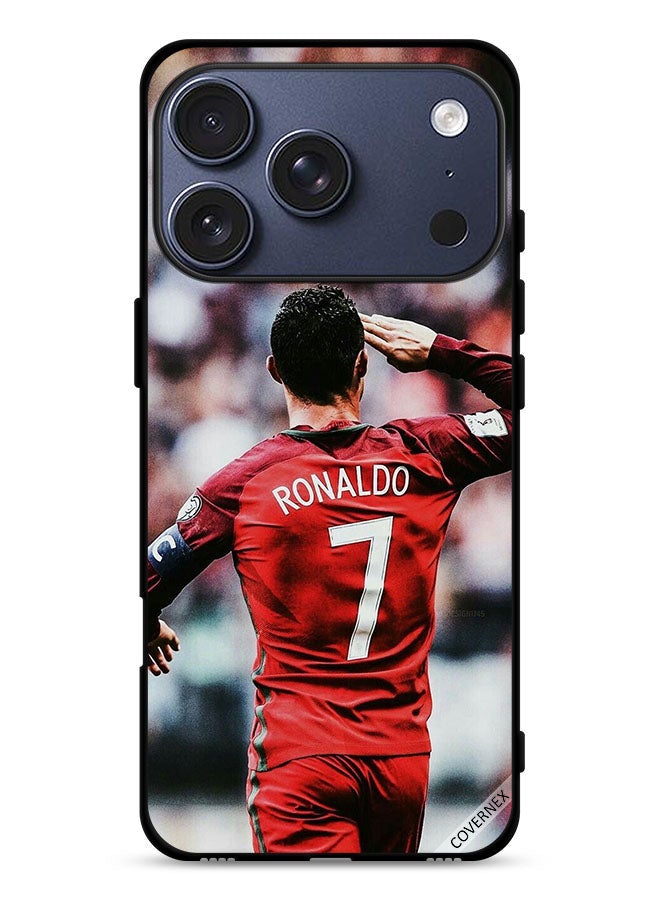 Covernex Apple iPhone 17 Pro Protective Case Cover Ronaldo Salute To Crowd - Image 1