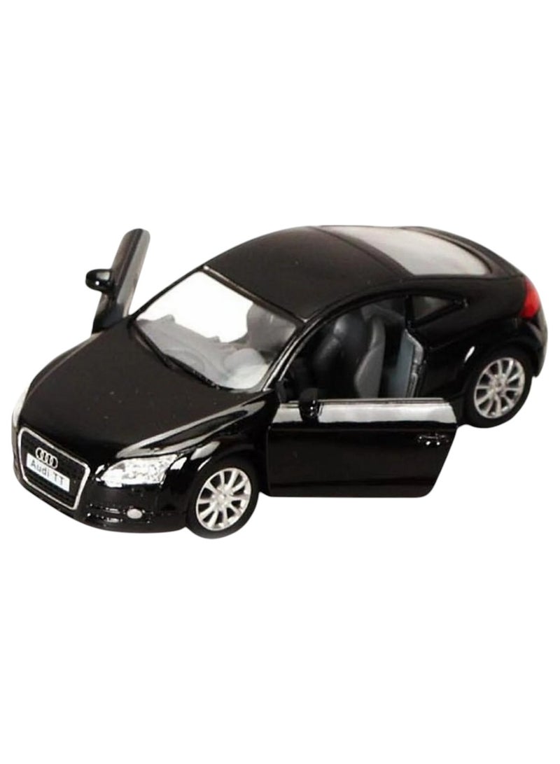 Audi TT Coupe Car Open Door Metal Pull Back Toy Car - Image 1