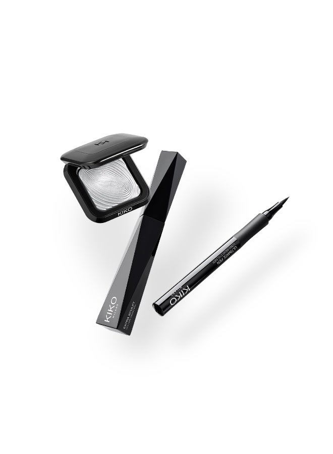 KIKO MILANO Snow-Kissed Holiday Jingle Trio Eyes Gift Set - Image 1