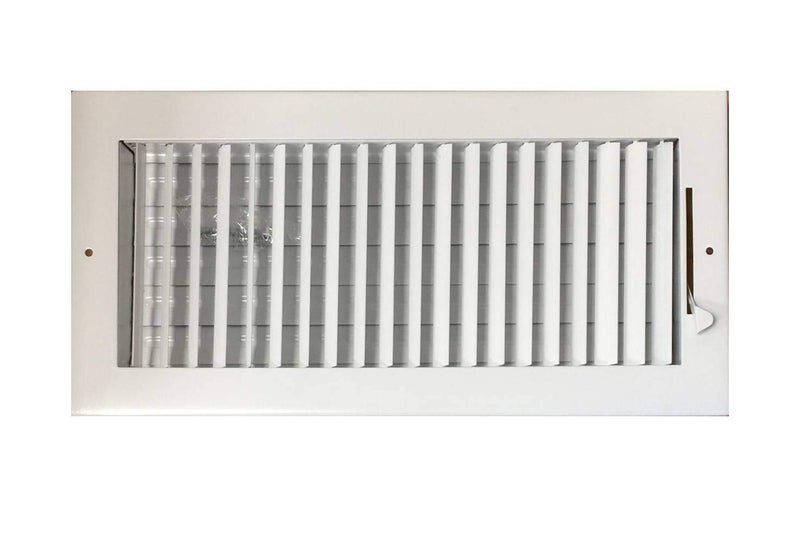 غطاء فتحة تهوية سقف جانبي قابل للتعديل 14 × 6 من الصلب المدلفن الثقيل