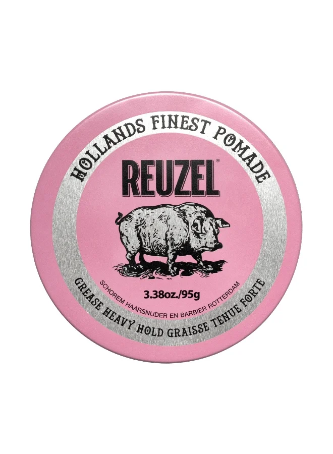 Reuzel  Pink Heavy Grease - 3.38oz/95g  | Best Price UAE