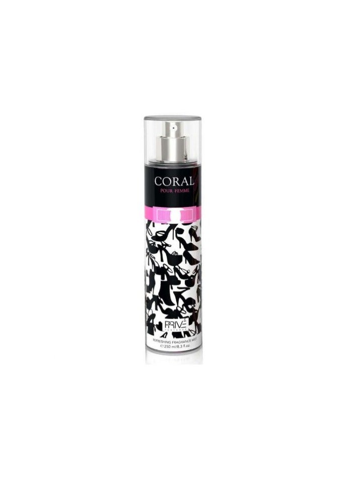 معطر الجسم كورال للنساء 250 مل