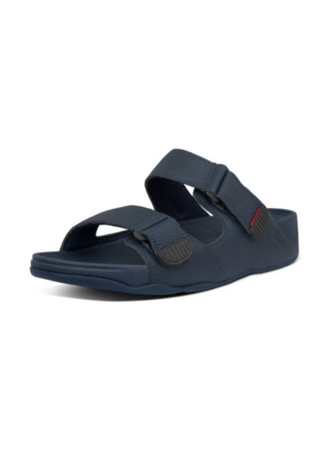 FitFlop - 049-256 Fitflop Mens Sandals Gogh Moc Slide L05-399 Navy - Image 1