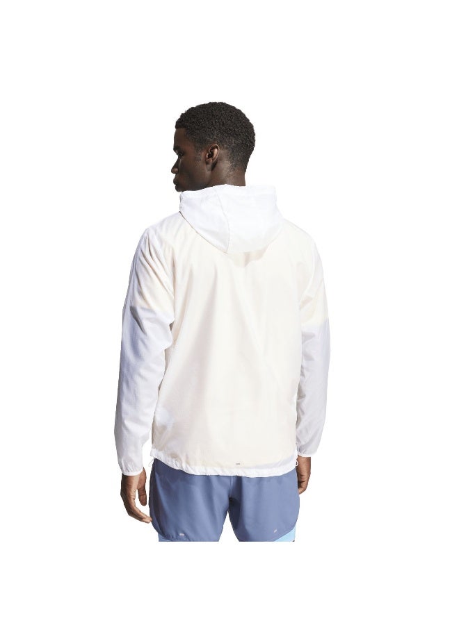 Adidas Adidas Otr E 3S Jkt White Running Jackets For Men Xs  - Image 5