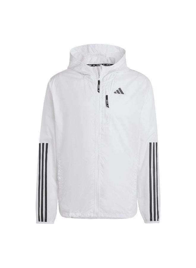 Adidas Adidas Otr E 3S Jkt White Running Jackets For Men Xs  - Image 1