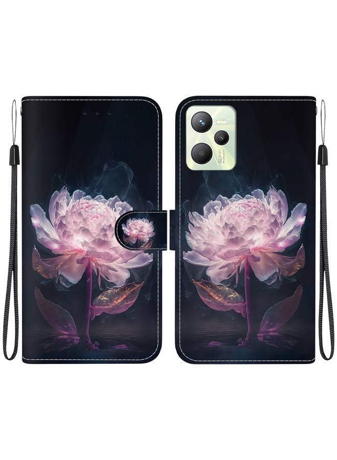 S-TOP Case For Realme C35 Crystal Texture Colored Drawing Leather Phone Case - Image 1