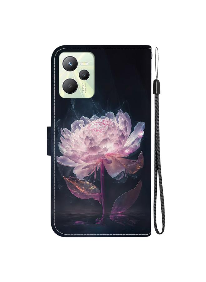 S-TOP Case For Realme C35 Crystal Texture Colored Drawing Leather Phone Case - Image 3