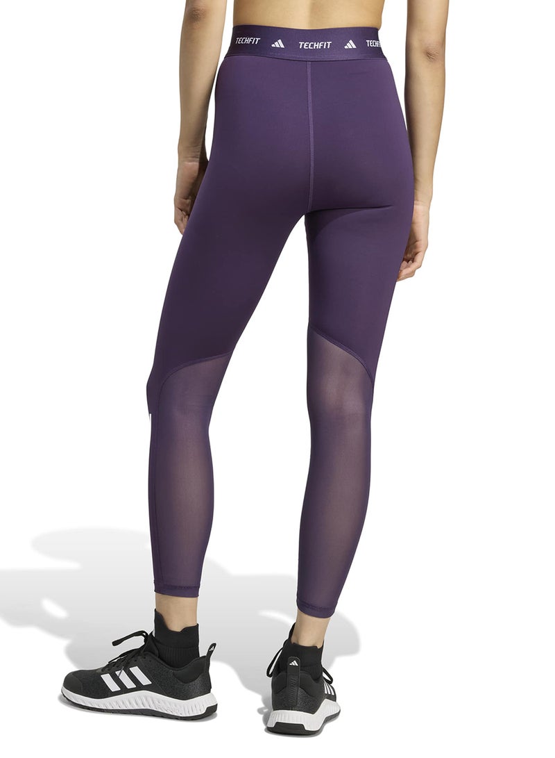 Adidas Techfit 3 Stripe 7/8 Leggings - Image 2