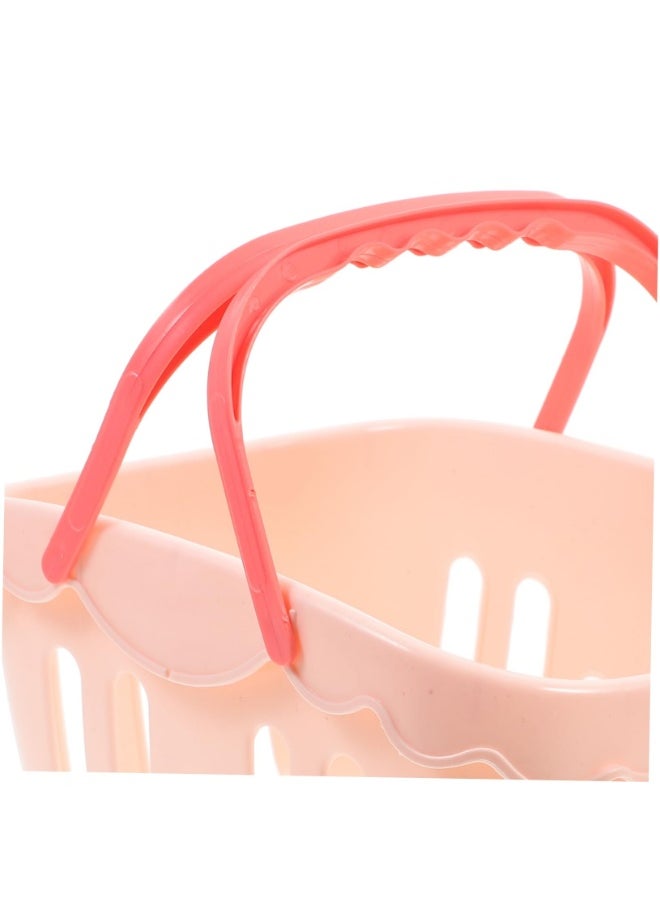 Vixplorn Kids Shopping Cart Toy - Supermarket Trolley with Pretend Food & Accessories, Role Play Educational Gift for Toddlers, Play Kitchen Pretend Set, Durable Plastic Baby Carriage  - Image 3