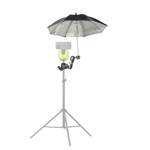 Fotoleey Camera Umbrella for Xbotgo - 50cm Professional Weather Shield for Photography with 360° Adjustable Clamp - Image 1