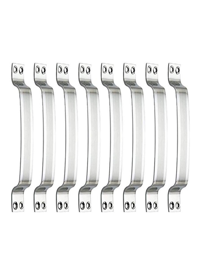 MAP Stainless Steel Door and Window Handle DIAGONALLY .Shaded -6 INCH Pack of 8 PC - Image 1