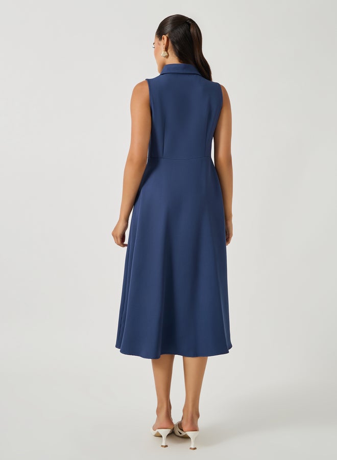 Styli Sleeveless Shirt Dress - Image 5