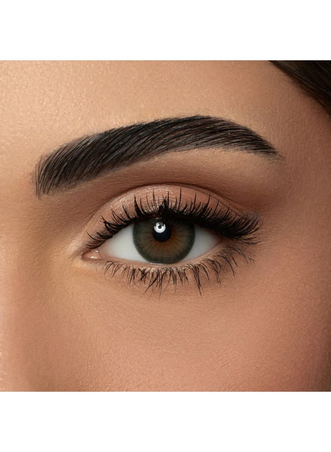 Amara Women 10 Daily Color Contact Lenses Crocodile Green - Image 1