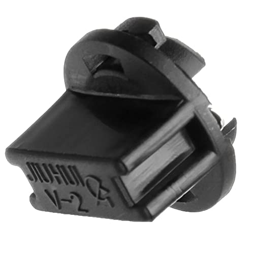 cciyu 10 Pack T10 168 Twist Lock Wedge instrument Panel Dash Light Bulb Base Sockets - Image 4