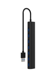 نيبمينينت موزع USB متعدد المنافذ للشحن الآمن ونقل البيانات لأجهزة النوت بوك أسود  - Image 3
