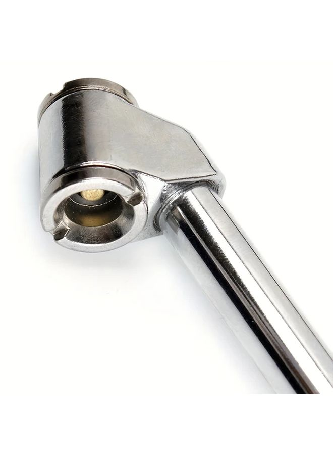 Heavy Duty Stainless Steel Air Pressure Gauge Dual Head For Car Bike Vehicle Tire Pressure Checking Precision Measurement Inflation Tool - Image 5