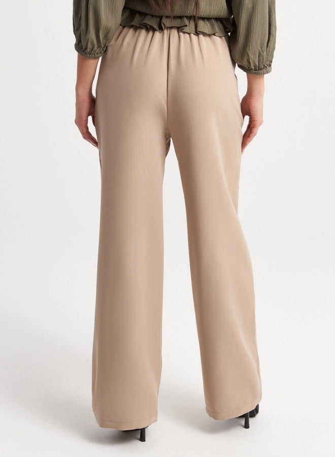HaILYS Hailys Women's Trouser , Beige  - Image 2