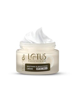 Lotus Professional Phyto Rx Whitening & Brightening Creme, Spf 25 Pa+++, Natural, 50 G (Sg_B00Ji2Zgxc_In) 