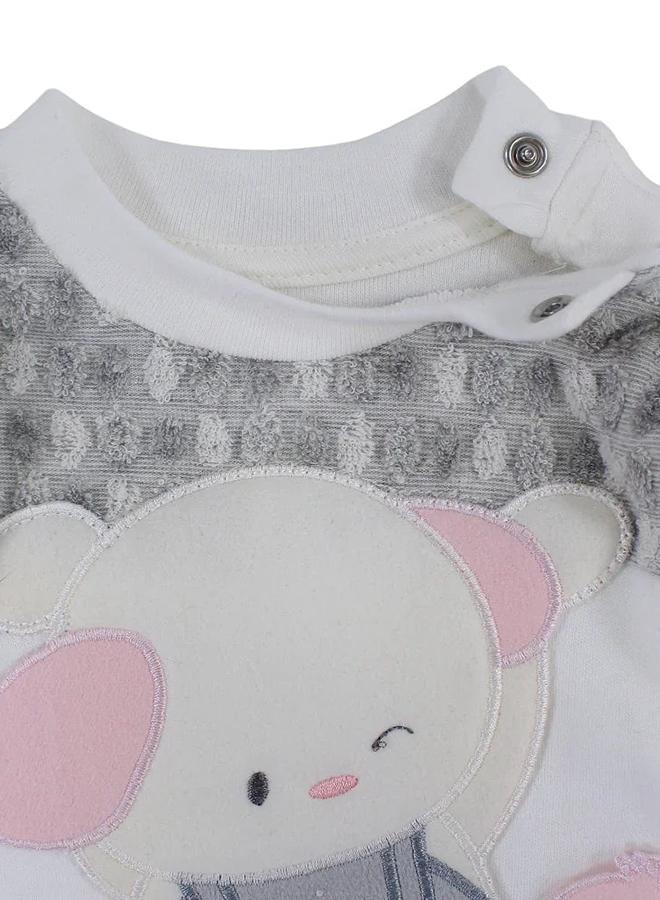 Unisex Baby Cotton Baby Footie – Bear & Duck Design - Image 3