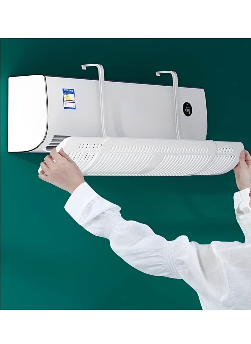 Arabest Air Conditioning Windshield, Air-conditioning Wind Deflector with Filter and Purification Cotton, AC Air Flow Deflector for Home Office Split Air Conditioner  - Image 1