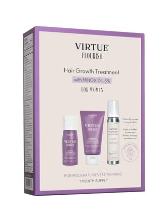Virtue Flourish Hair Growth Regimen for Women with Minoxidil 5% Foam for Fine or Thinning Hair, Sulfate Free, Color Safe - pzsku/ZDBC0B8A15248D512F149Z/45/_/1738315984/5c884a32-9195-4e79-a470-fd49f30b8e2e
