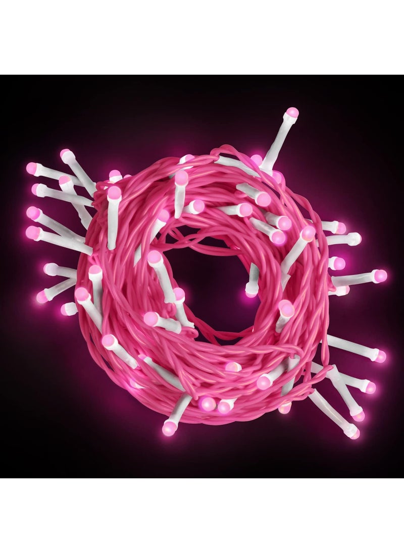 Philips PHILIPS Starlit 12 Meter 72 LEDs String Light for Decoration Festival LED String Light for Diwali Christmas and Home Decoration Pink Pack of 3  - Image 2