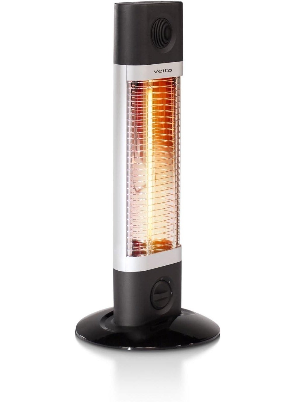 Veito Lightweight Carbon Infrared Heater 1200W Black