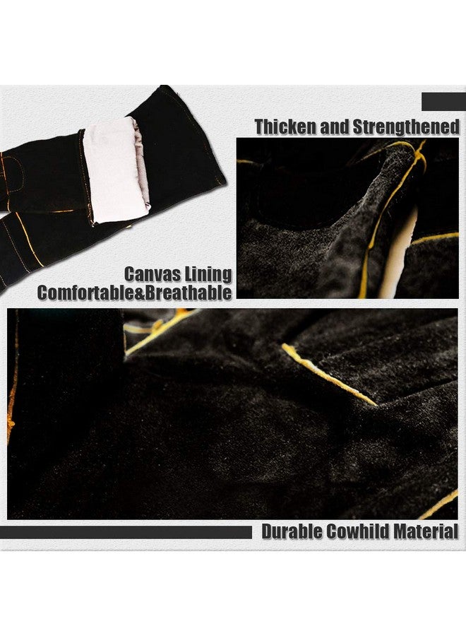 YBB Animal Handling AntiBite/Scratch Gloves For Dog Cat Bird Parrot Pet (Black) - Image 5