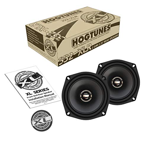 Hogtunes 352-XLR High Performance XL Series 5.25" Rear Speakers (2 Pack), Fits 1998-2013 Harley-Davidson Motorcycles - Image 1