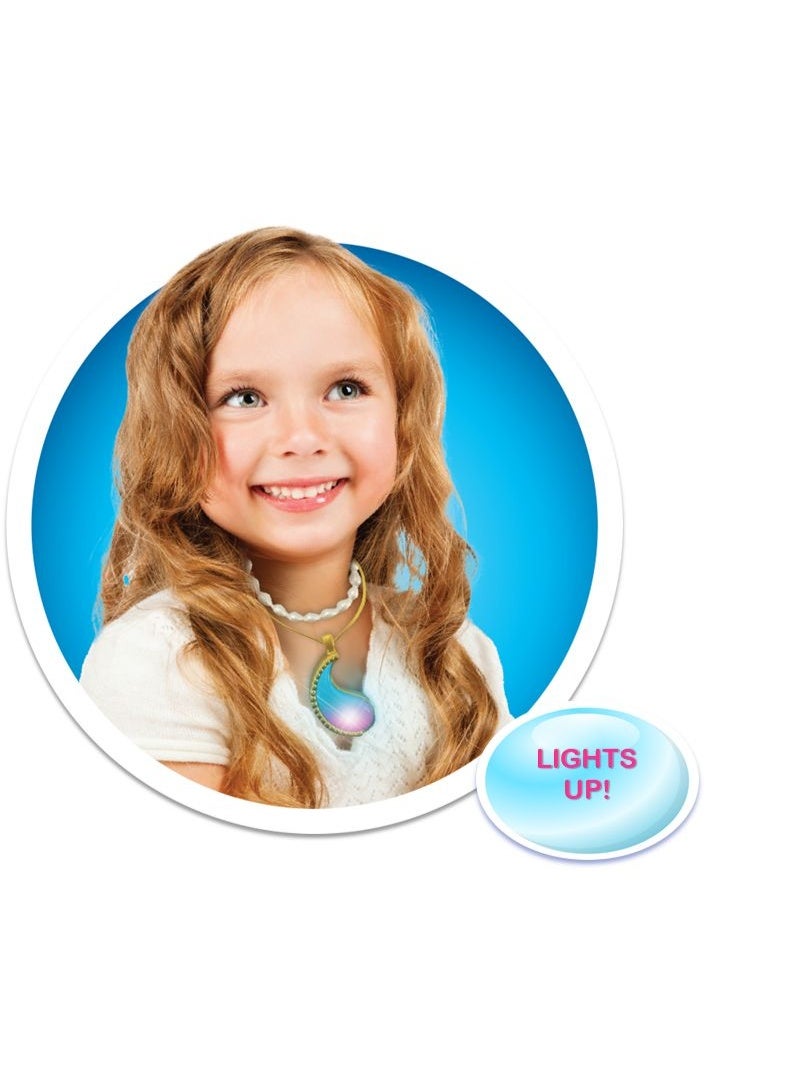 Mermaid Magic Merlinda's Light Up Necklace and Plays "Making Waves" Song, Battery Operated | Collectible Accessory | Ideal for Dress Up, Role Play and ift for Kids - Image 3