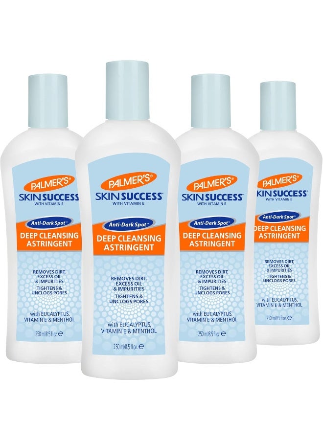 PALMER'S Skin Success Deep Cleansing Facial Astringent With Vitamin E, 8.5 Ounce (Pack Of 4)  - Image 1