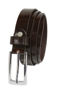 LAVERI LEATHER GENUINE LEATHER 25 MM UNISEX  FORMAL  BELT  IN BROWN  - Image 2