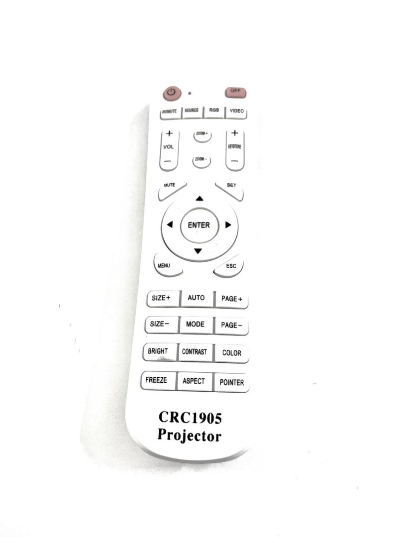 Universal Projector Remote Control, Remote Controller for Projector, Remote Distance Is Up to 10m / 33ft - Image 1