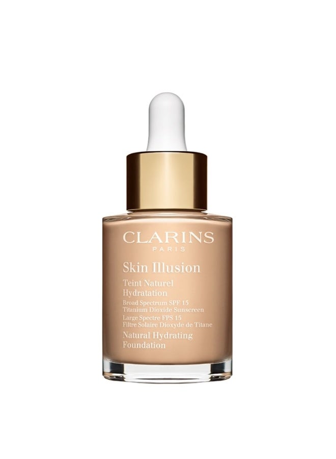 Clarins Skin Illusion Foundation 105 - Nude - Image 2