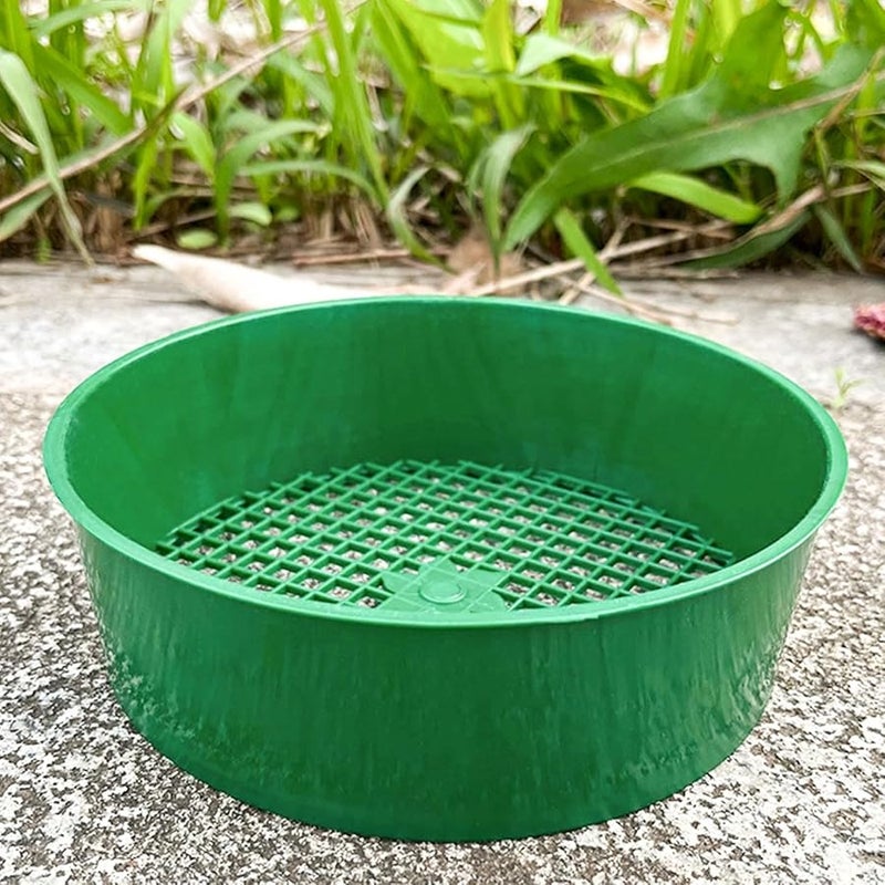 5 Pieces Green Garden Sieve Screen For Efficient Soil Filtering Planting Tool - Image 5