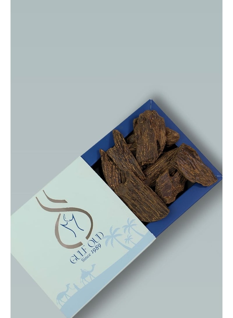 Gulf Oud Kalimantan No.2 Mohassan Premium Agarwood High Quality Burning Oud Wood Luxurious Fragrance - Image 1