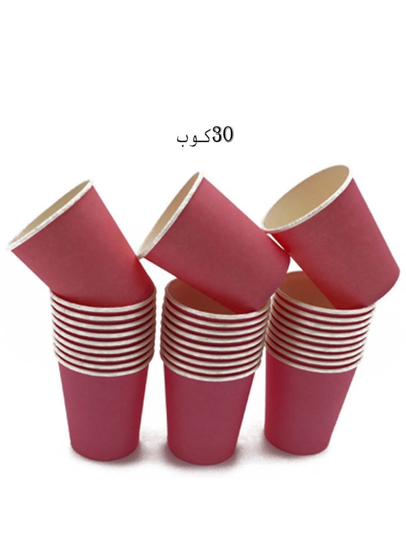 co arma - A set of paper party cups suitable for children, 30 cups - Image 1