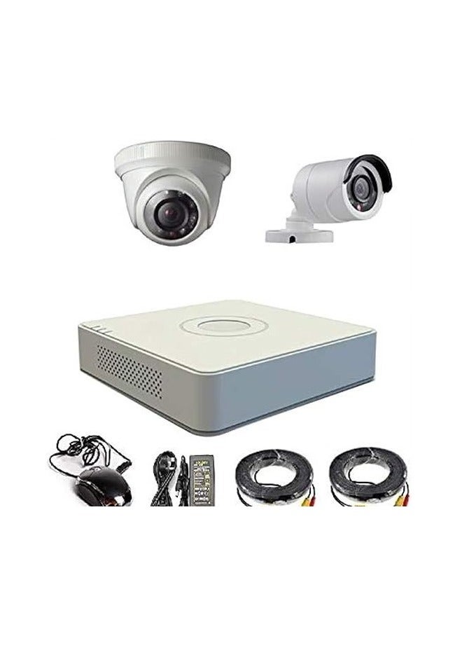 2MP Full HD Security Camera System – Easy-to-Use & Durable CCTV Kit with 1080p DVR for Reliable Daily Monitoring