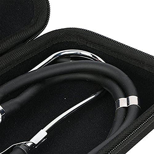 Unigear Ethylene Vinyl Acetate (Eva) New Stethoscope Case Portable Stethoscope Storage Carry Bag (Large, Black) - Image 3