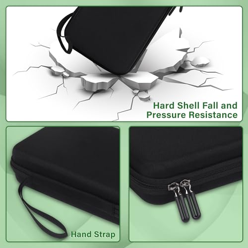 Unigear Ethylene Vinyl Acetate (Eva) New Stethoscope Case Portable Stethoscope Storage Carry Bag (Large, Black) - Image 5