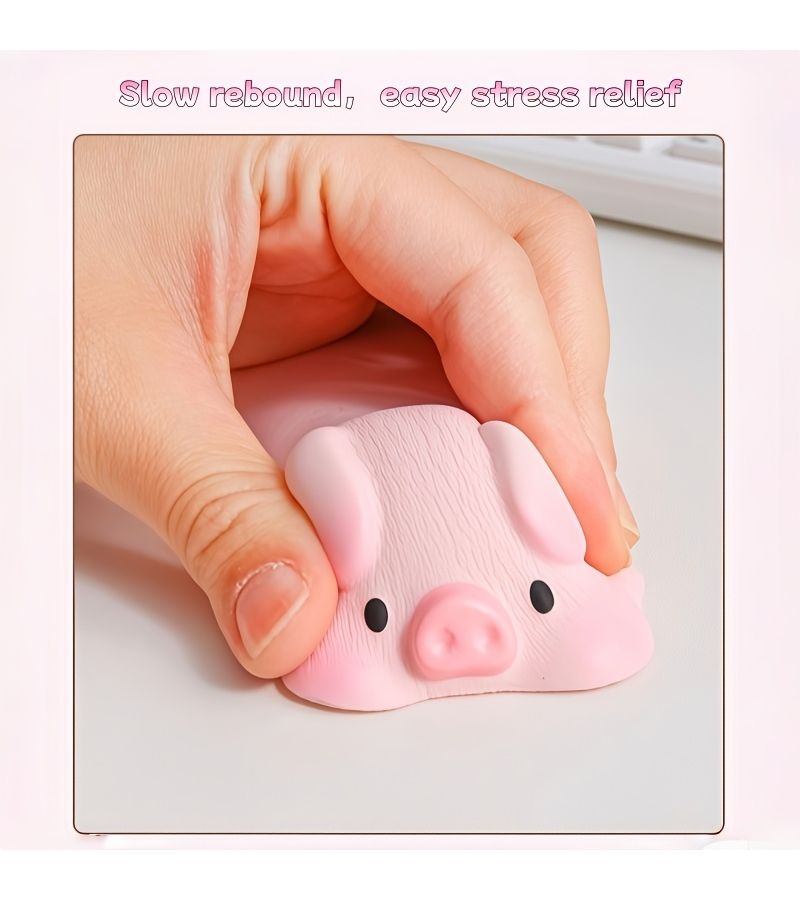 Set of 2 Ergonomic Wrist Support Brackets with Slow Rise PU Mouse Pad for Office Desk - Image 4