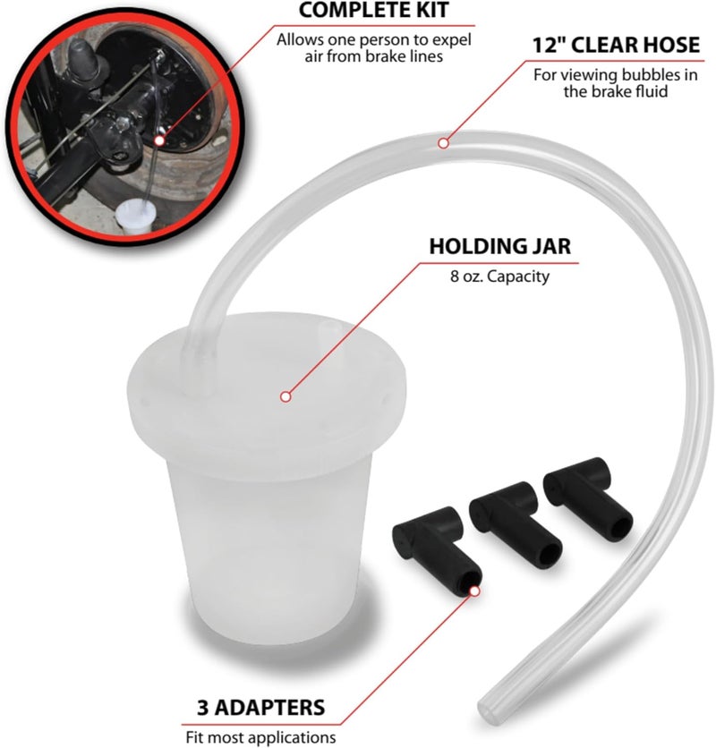 Performance Tool W80626 Brake Bleeder Kit - Image 2