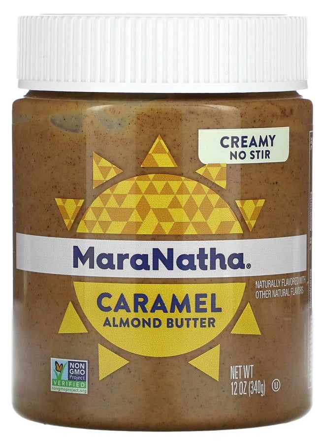 MaraNatha - Organic Caramel Almond Butter Creamy 12 oz (340 g) - Image 1