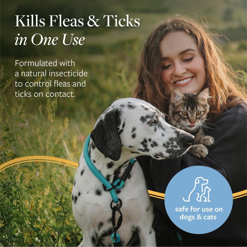 Veterinary Formula Flea and Tick Shampoo for Dogs and Cats, 1 Gallon â€“ Dog and Cat Flea Shampoo with Pyrethrum to Kill Fleas, Ticks On Contact â€“ Cleanses and Exfoliates - Image 2