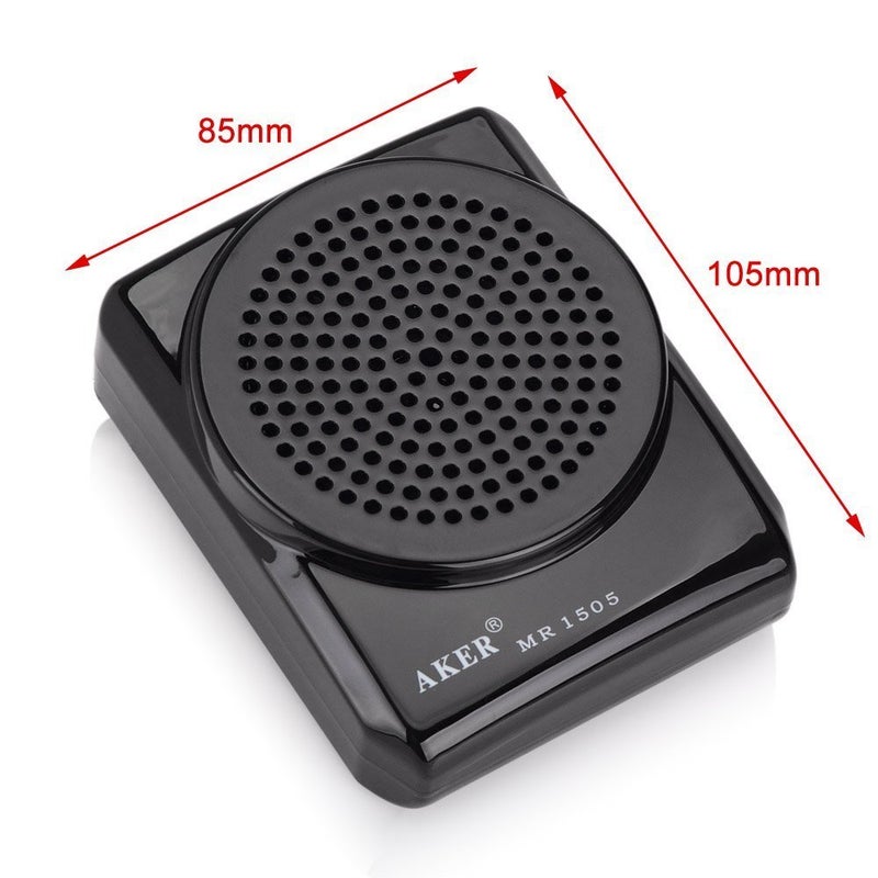 Voice Booster VoiceBooster Voice Amplifier 12watts Black MR1505 by TK Products, Portable, for Teachers, Coaches, Tour Guides, Presentations, Costumes, Etc. - Image 3