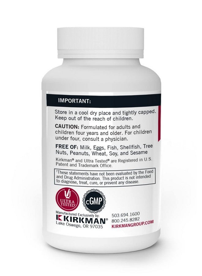 Kirkman - Alpha Lipoic Acid 25 mg - 90 Capsules - Potent Antioxidant - Protects Against Harmful Radicals - Hypoallergenic - Image 3