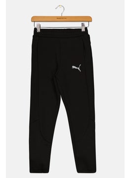 PUMA Kids Boy Slim Fit Brand Logo  Sweatpants, Black  - Image 1