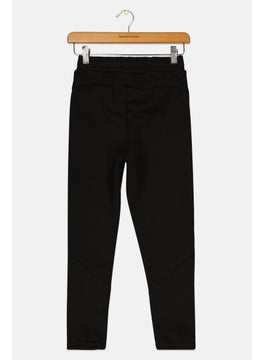 PUMA Kids Boy Slim Fit Brand Logo  Sweatpants, Black  - Image 2