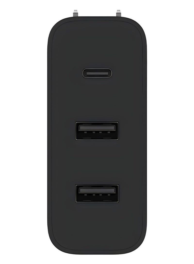 ZMI 65W International Travel Charger Multi Port Travel Adapter Conversion Plug with CN Plug EU Plug UK Plug US Plug-Black - Image 3