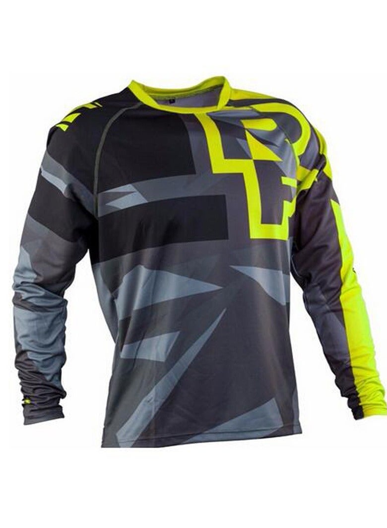 KUYING Men's Outdoor Cycling Suit Off-road Road Mountain Bike Cycling Tops  - Image 1